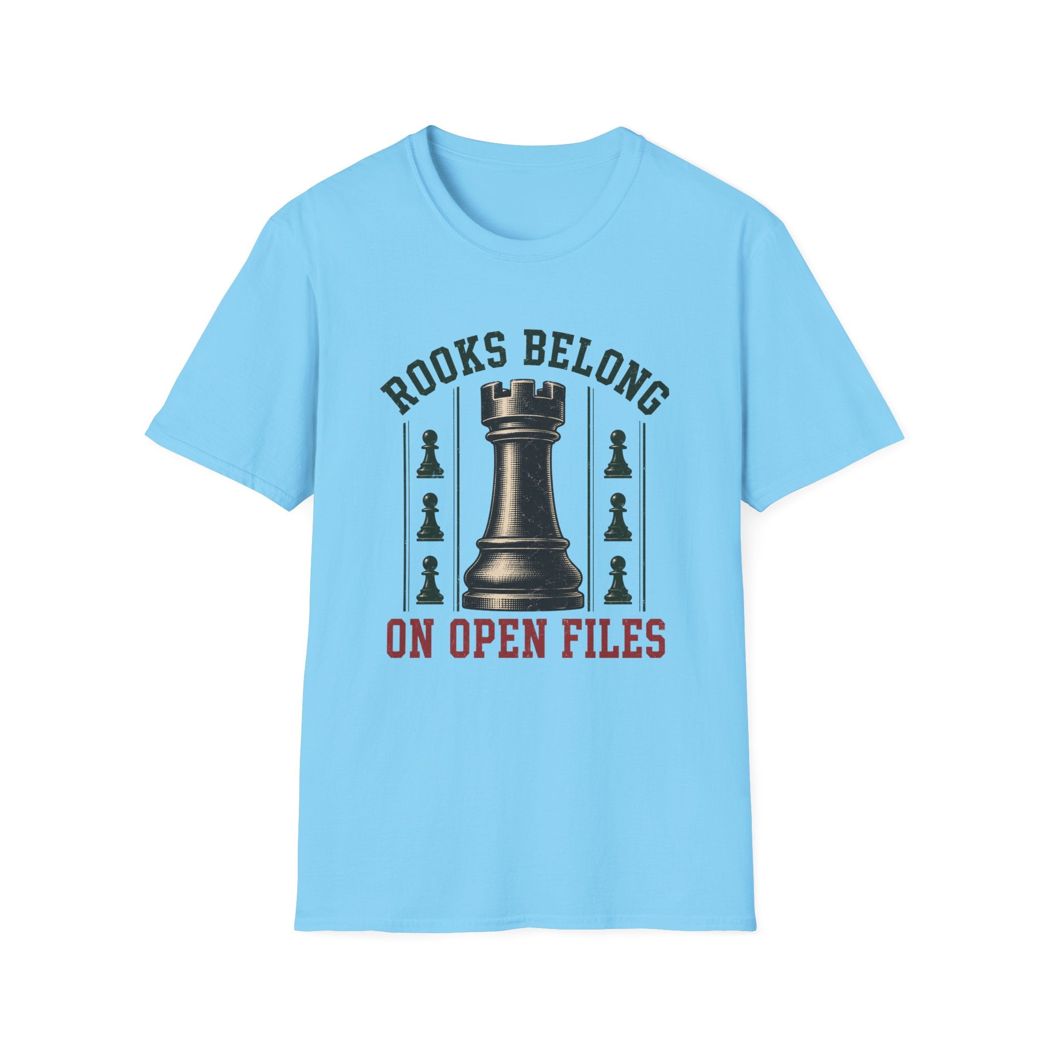 Rooks Belong On Open Files T-Shirt
