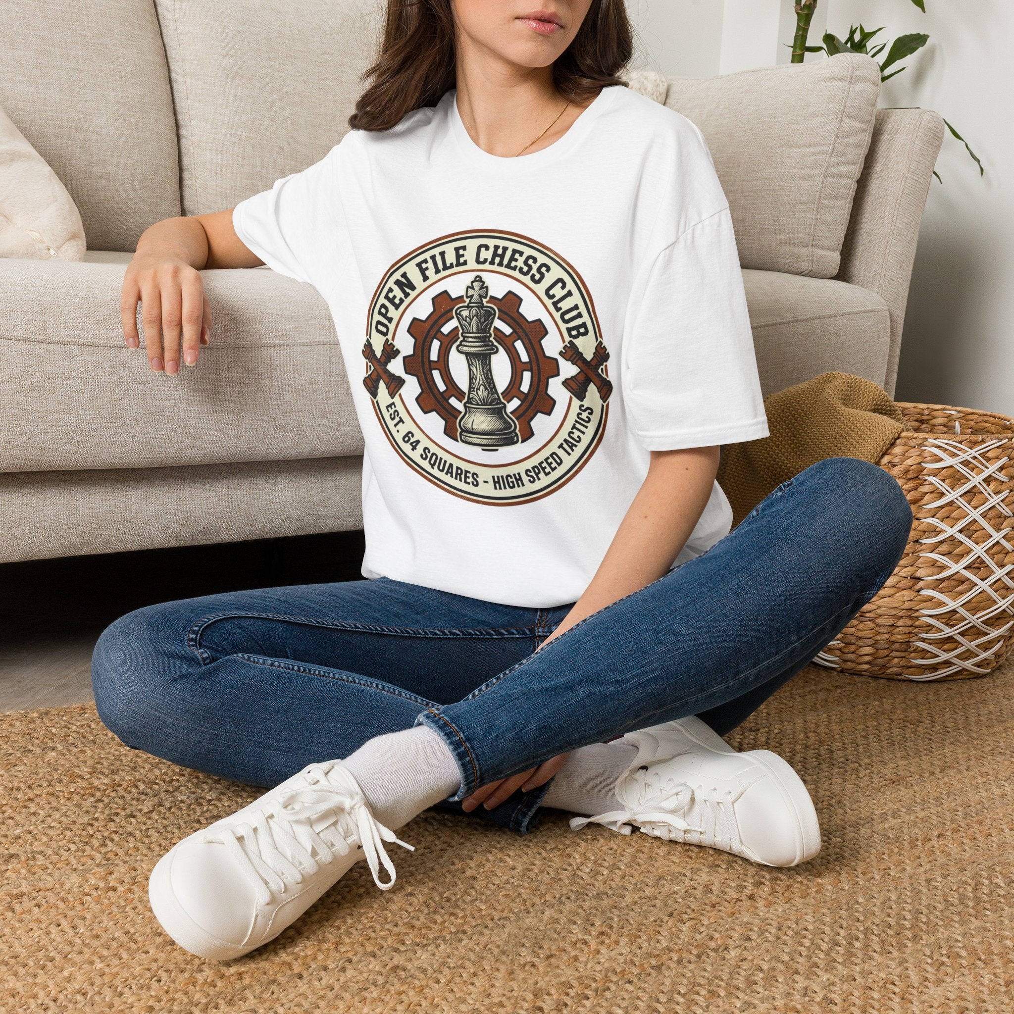Open File Chess Club T-Shirt