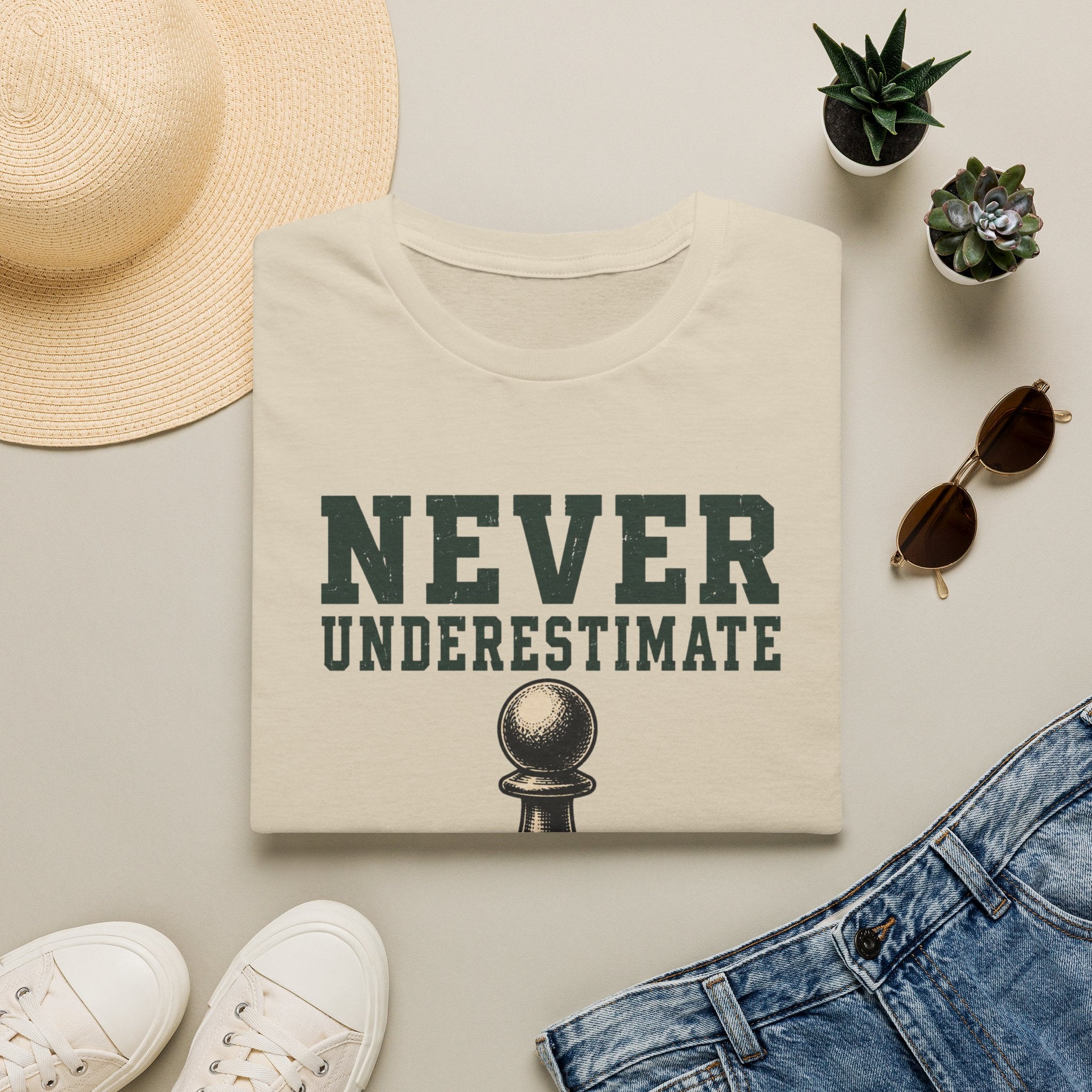 Never Underestimate Anyone T-Shirt