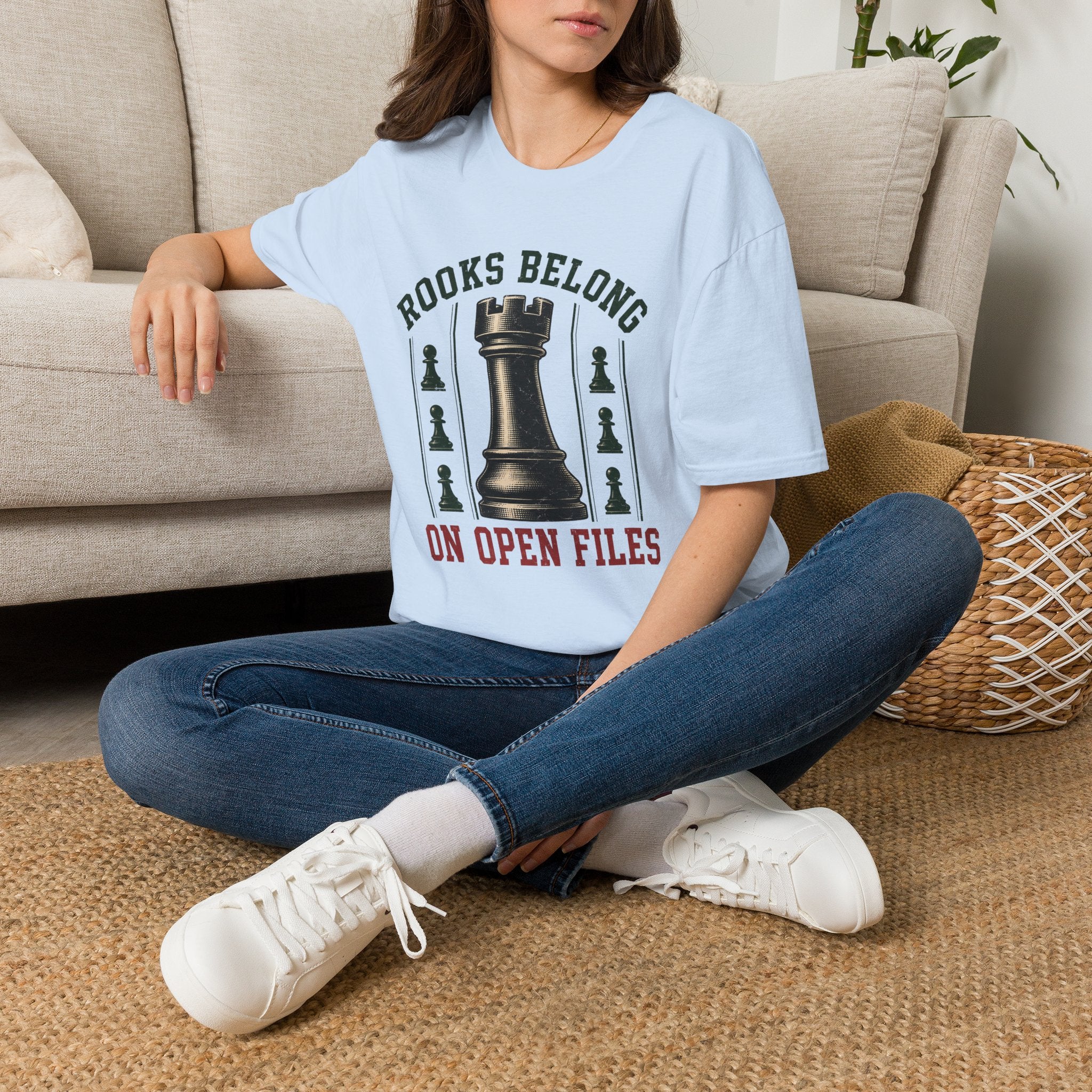 Rooks Belong On Open Files T-Shirt