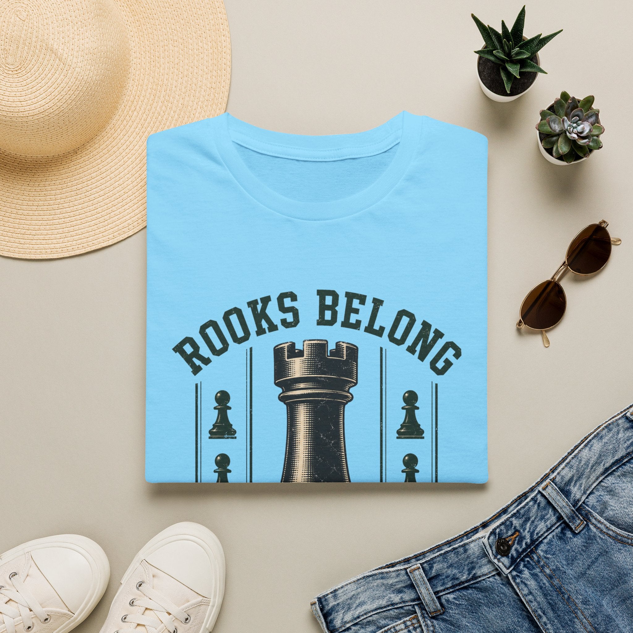 Rooks Belong On Open Files T-Shirt