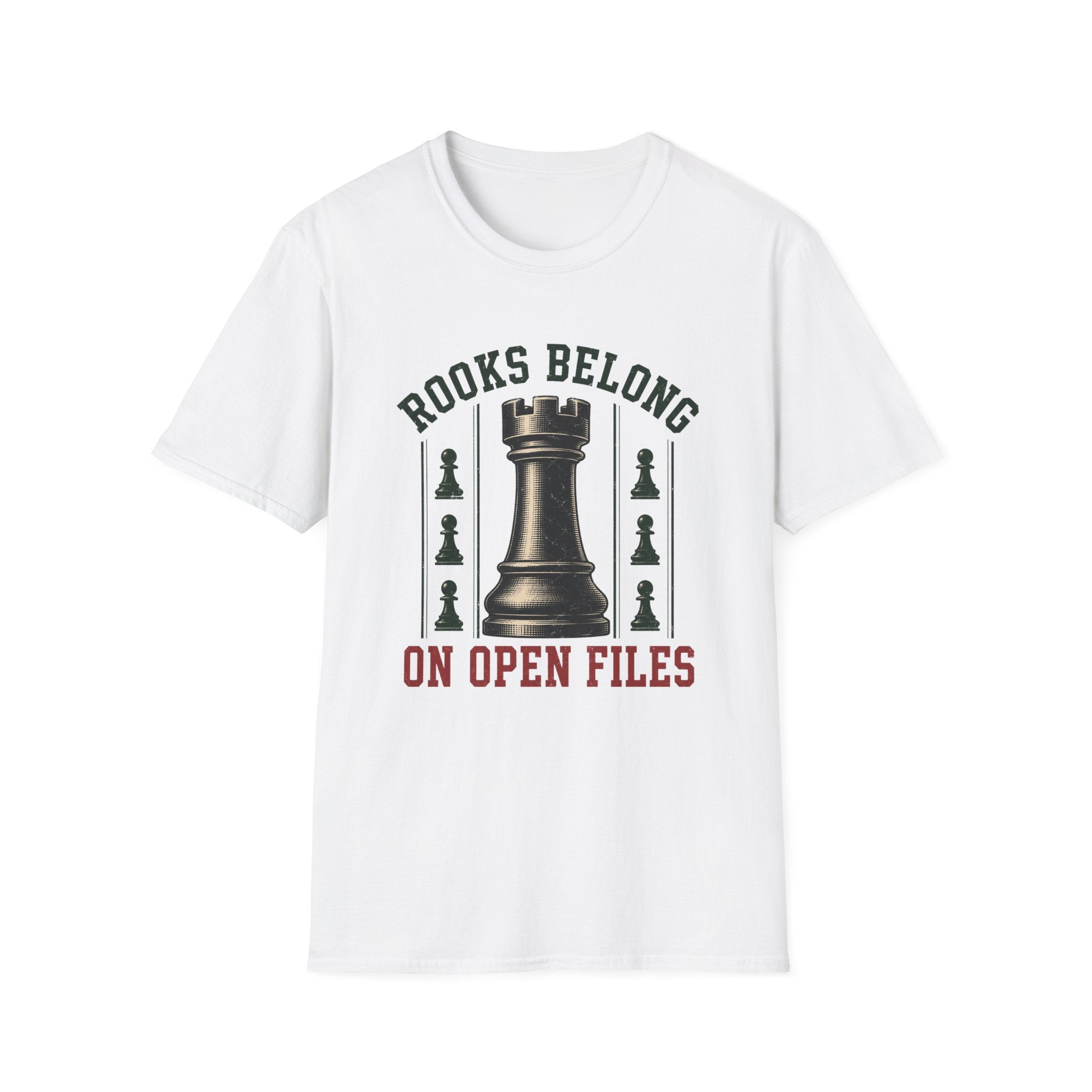 Rooks Belong On Open Files T-Shirt