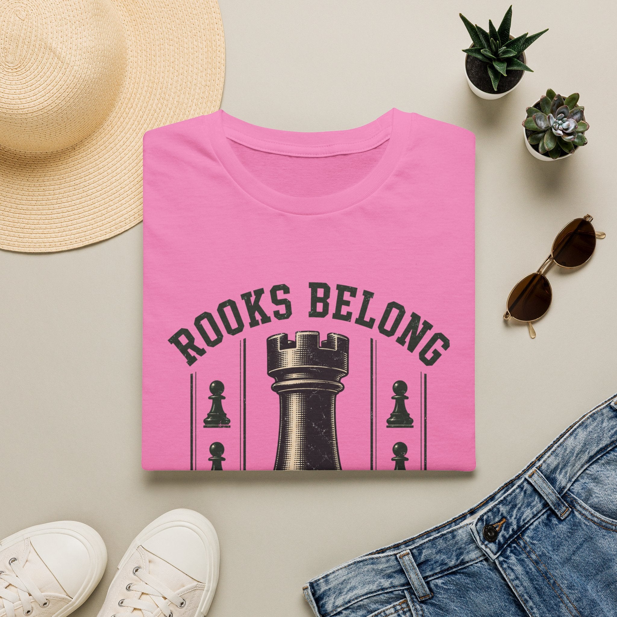 Rooks Belong On Open Files T-Shirt