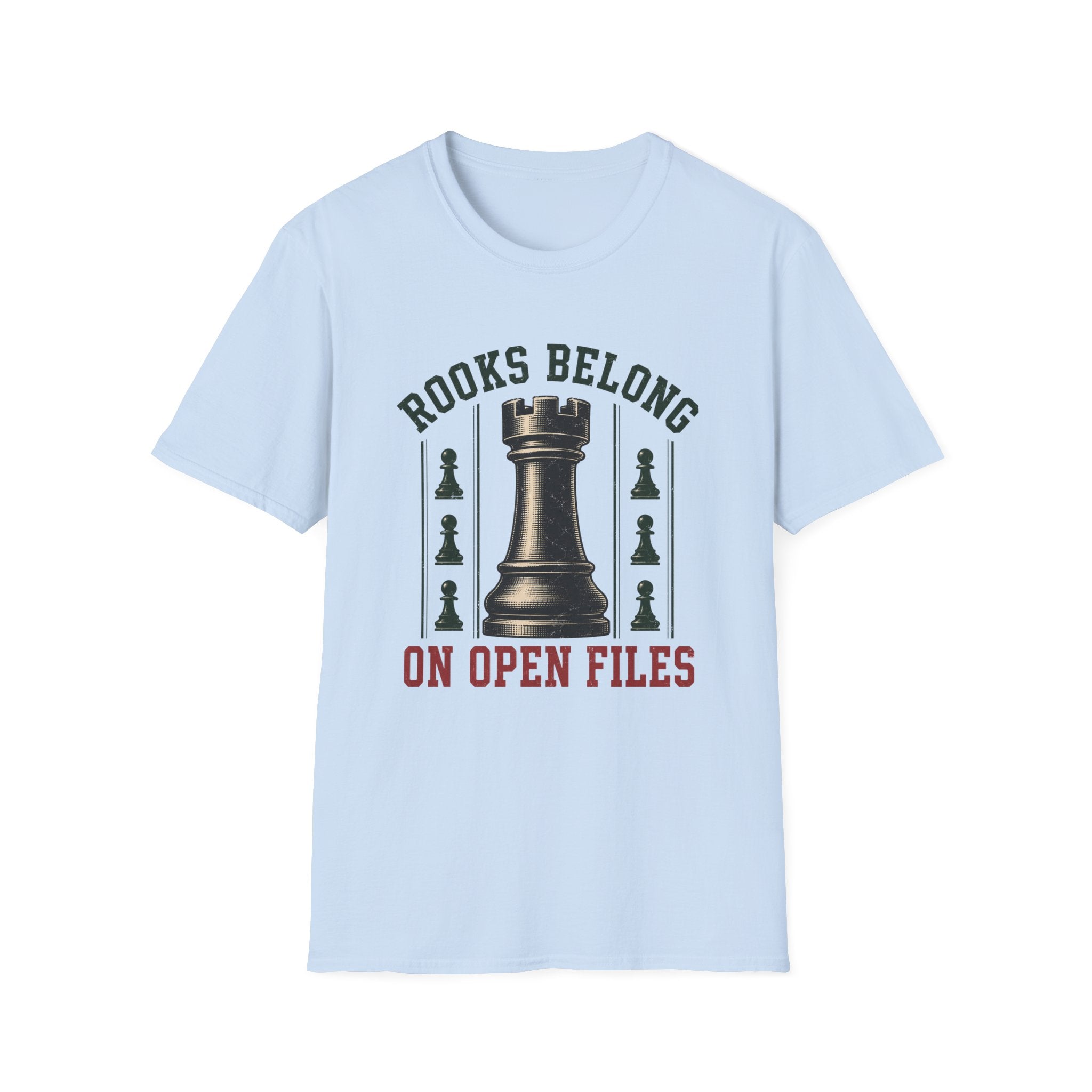 Rooks Belong On Open Files T-Shirt