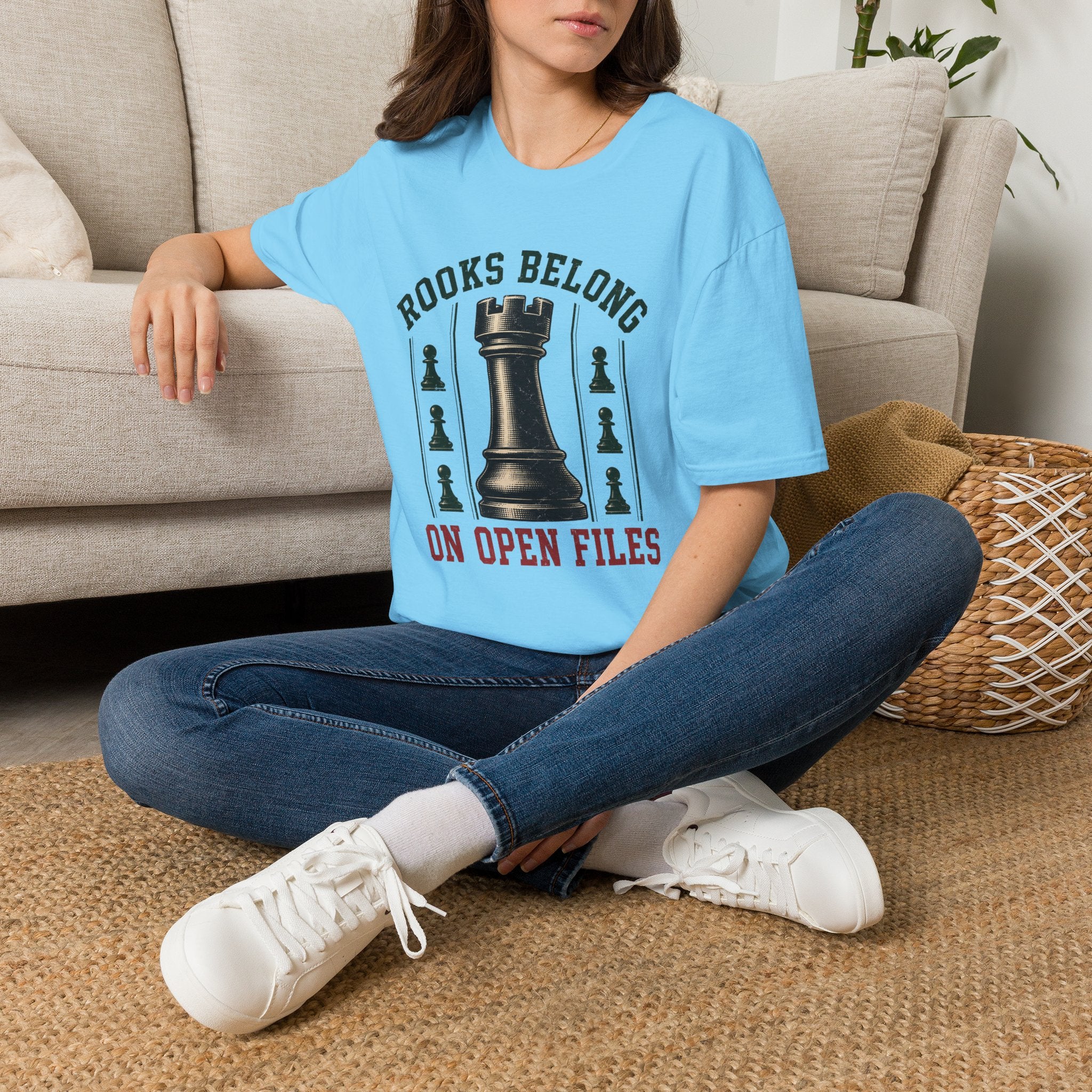 Rooks Belong On Open Files T-Shirt
