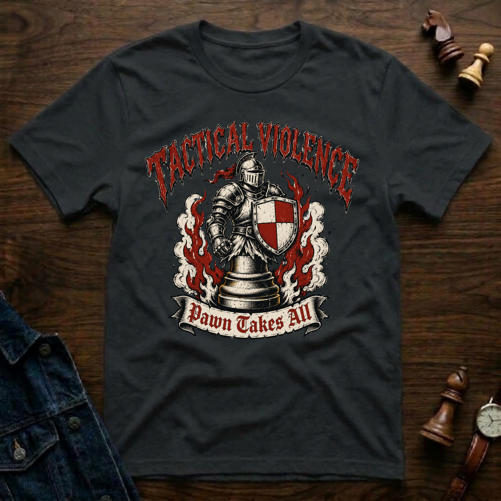 Tactical Violence: Pawn Takes All T-Shirt