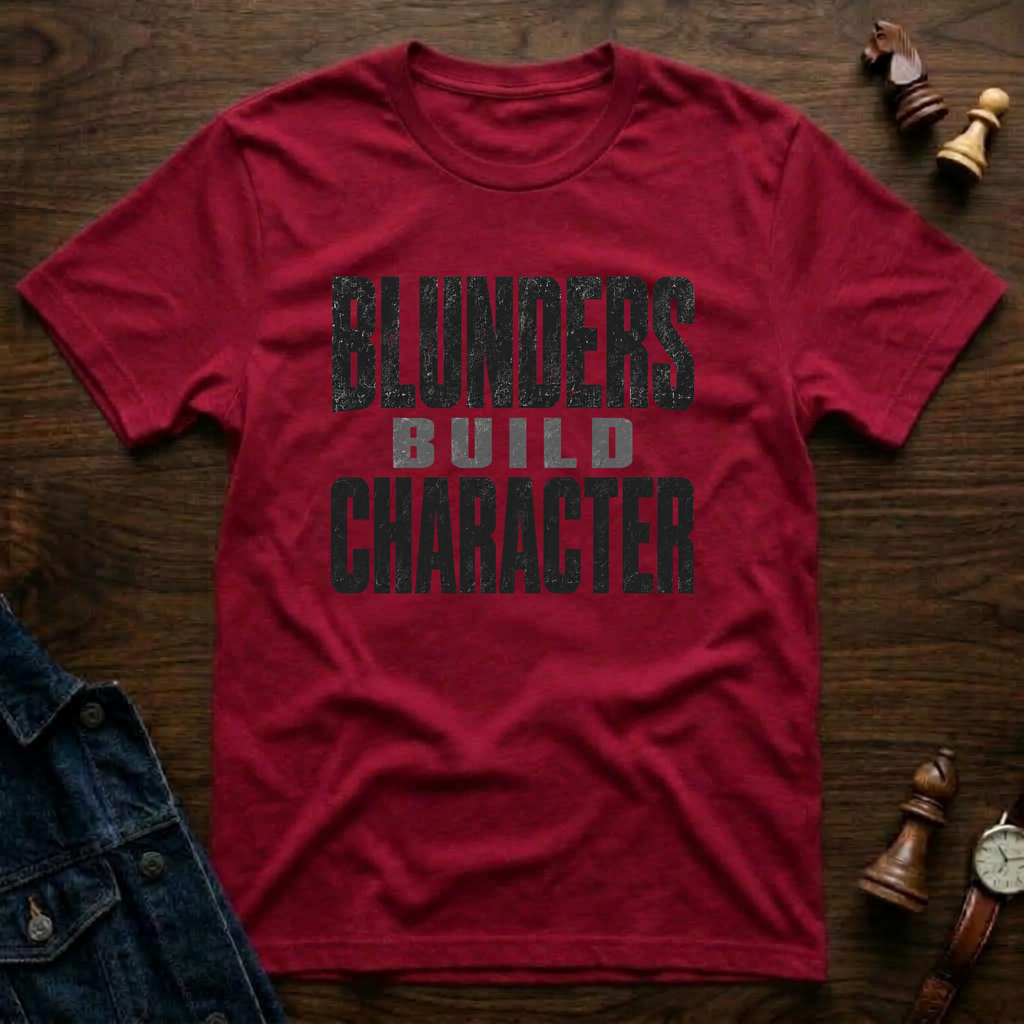 Blunders Build Character T-Shirt
