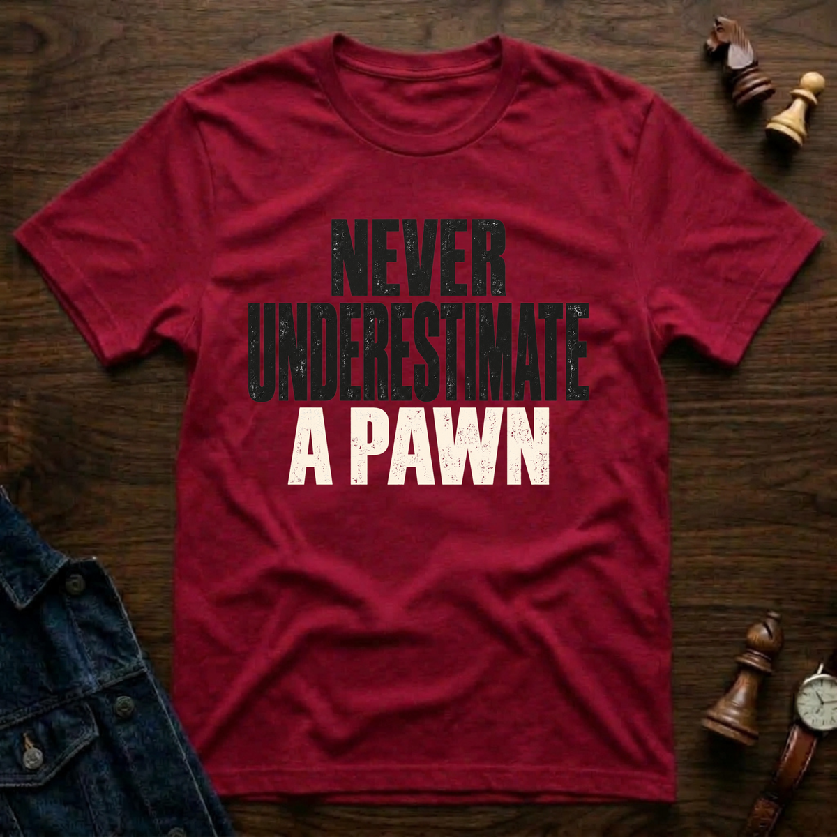 Never Underestimate A Pawn T-Shirt