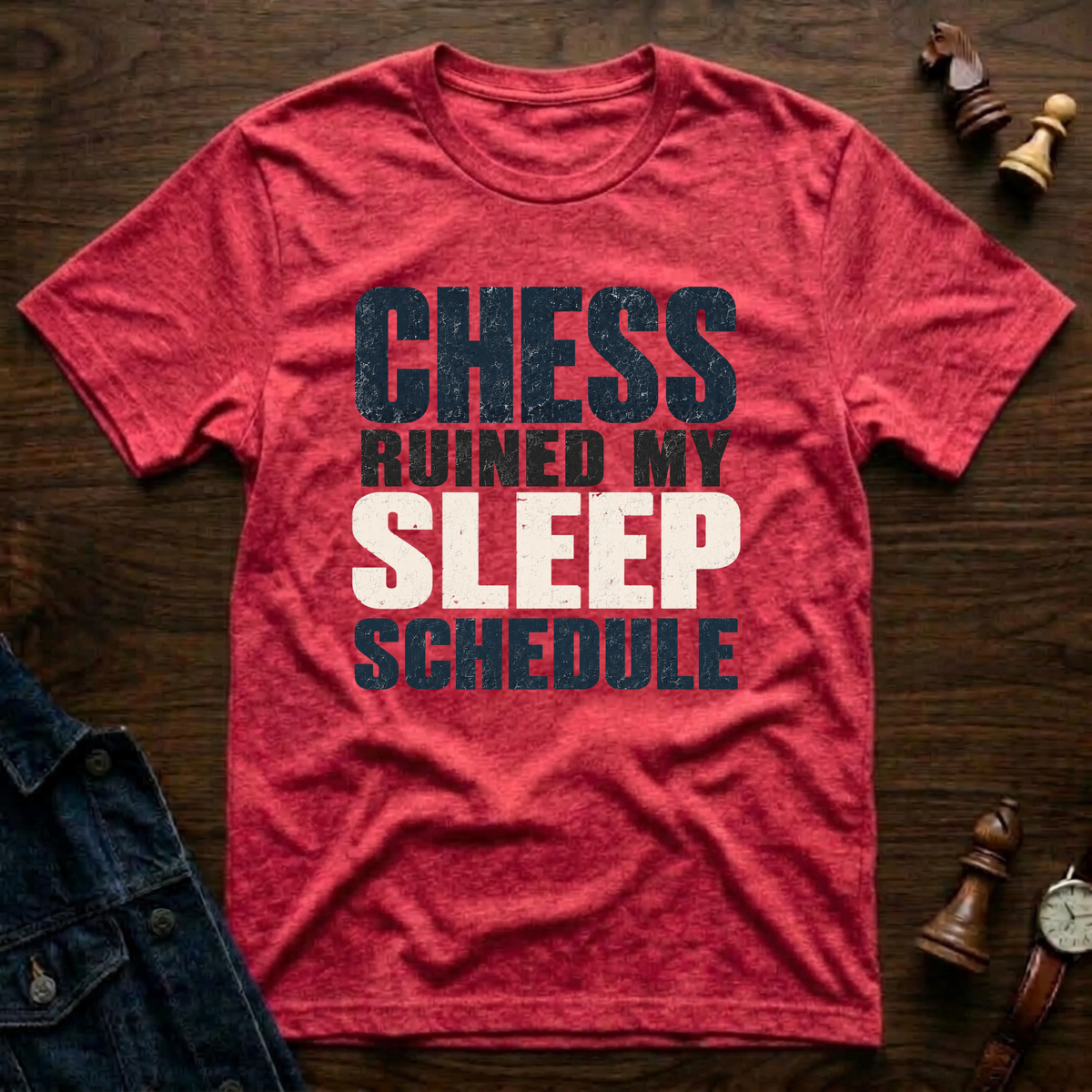 Chess Ruined My Sleep Schedule T-Shirt