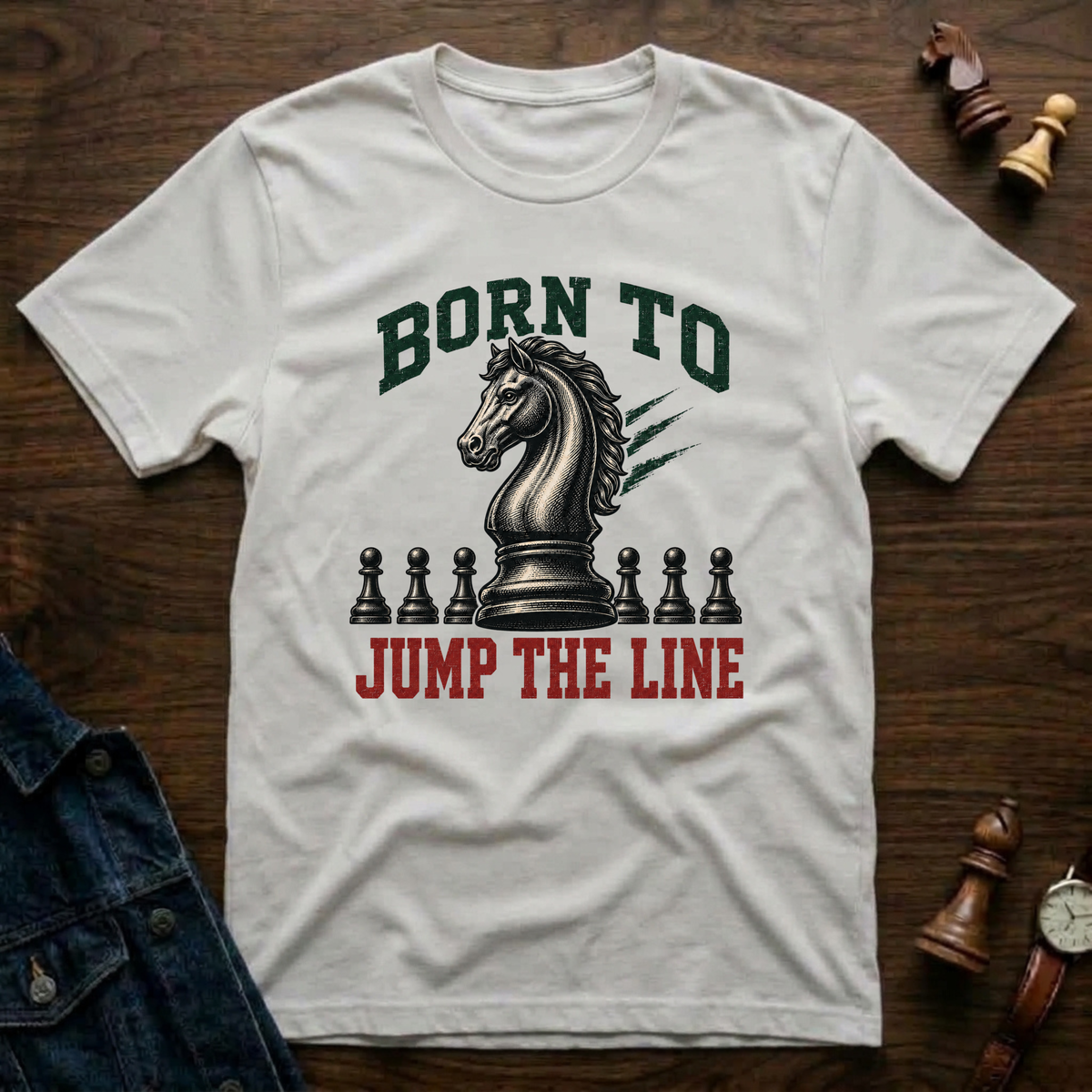 Born To Jump The Line T-Shirt