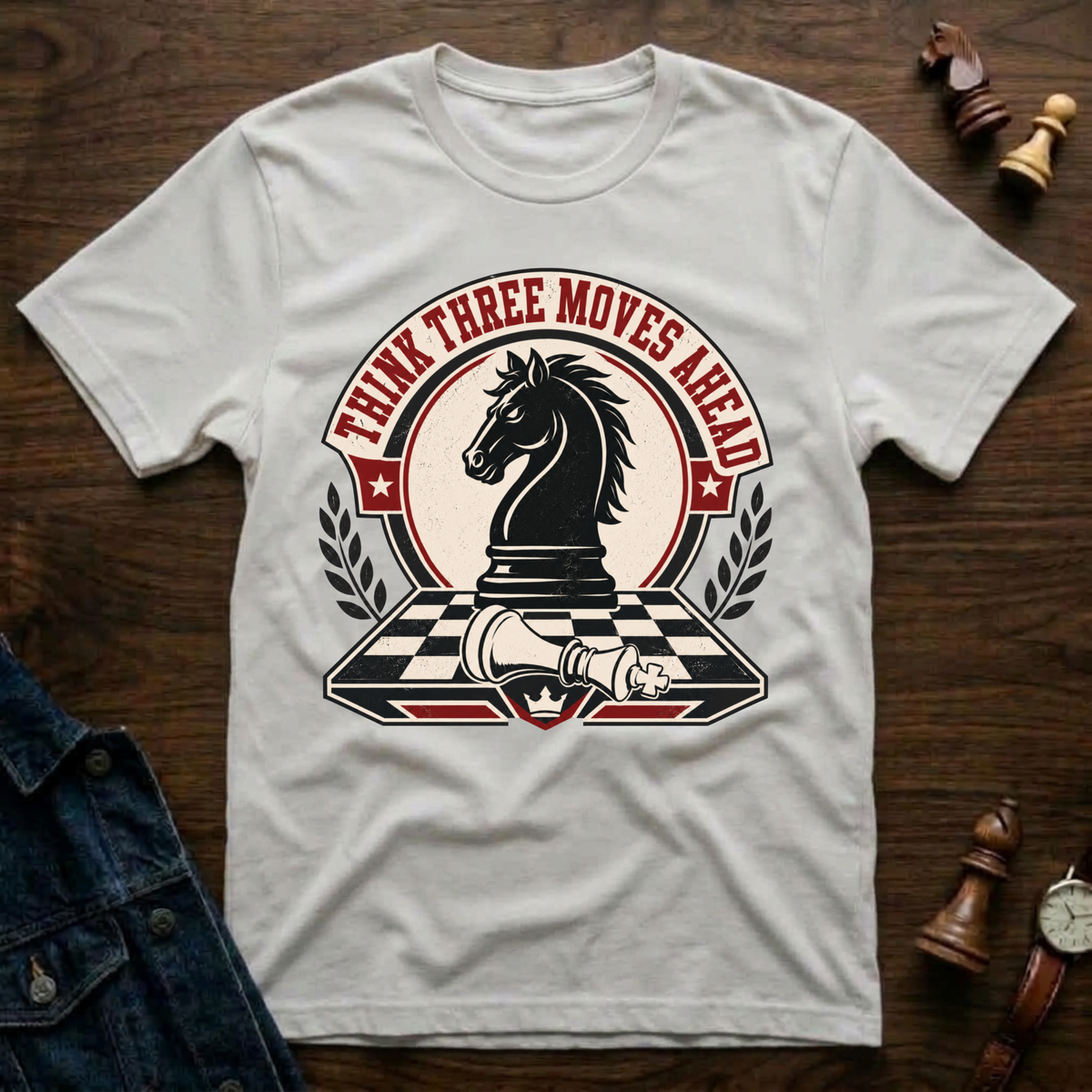 Think Three Moves Ahead T-Shirt