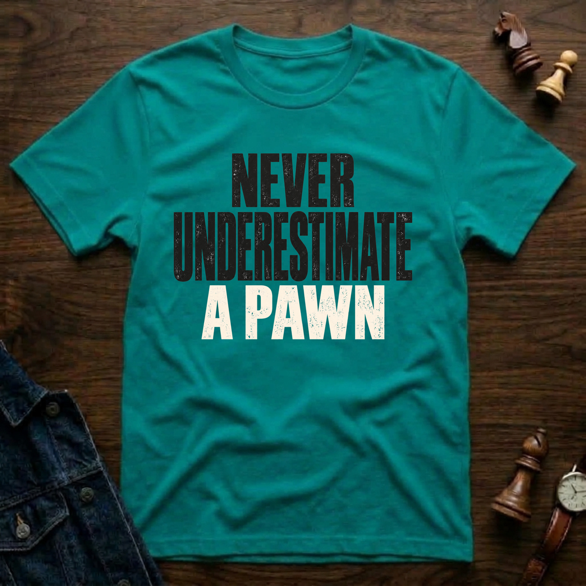 Never Underestimate A Pawn T-Shirt