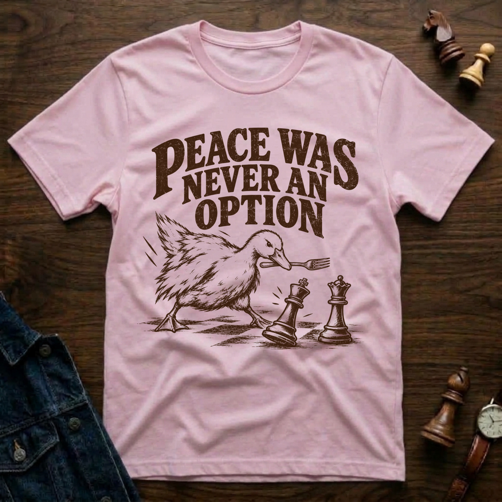 Peace Was Never An Option T-Shirt