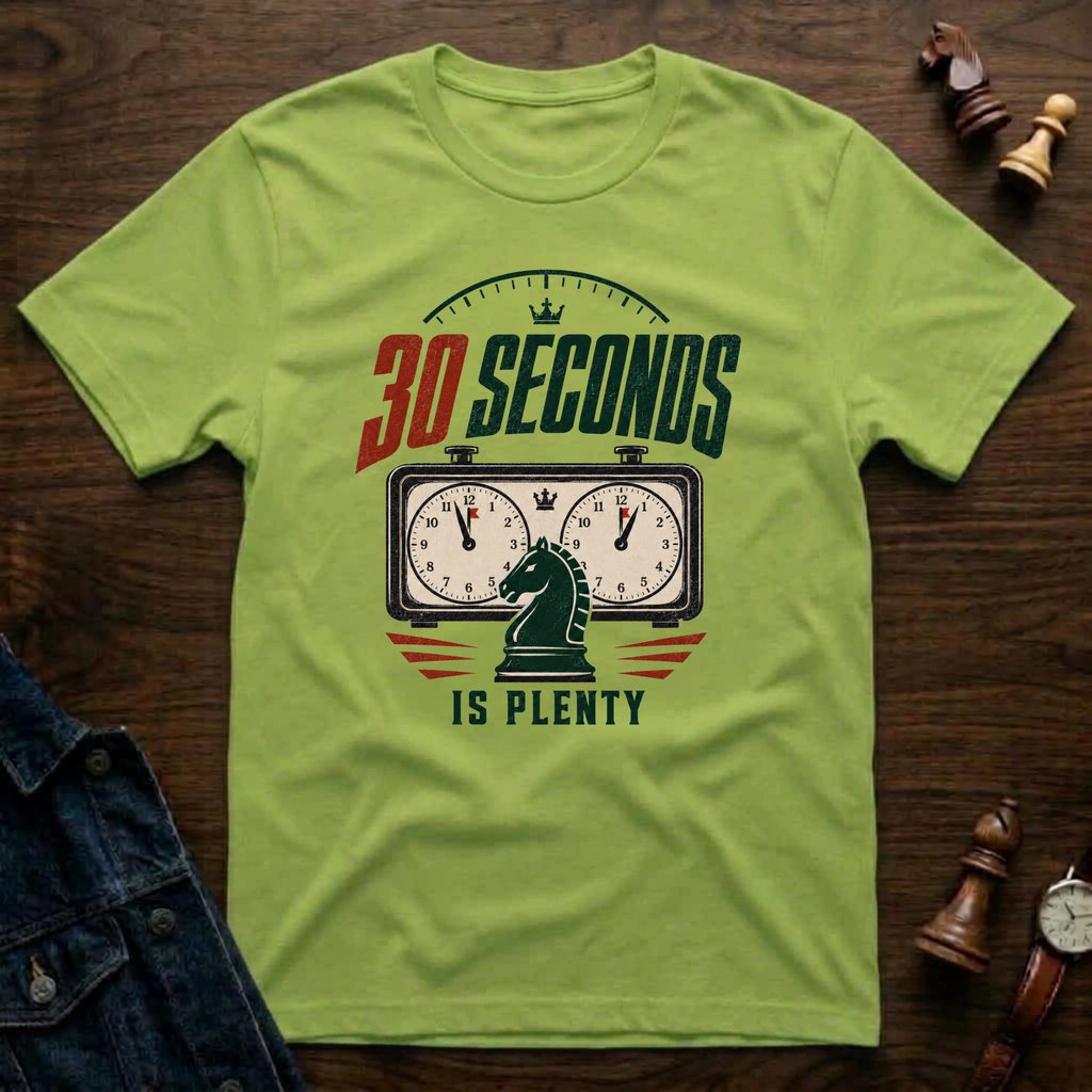 30 Seconds Is Plenty T-Shirt