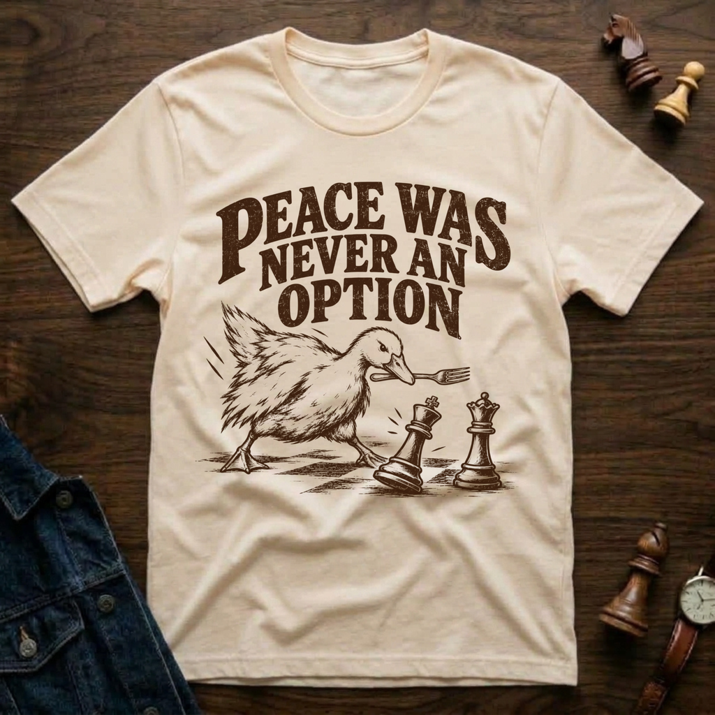 Peace Was Never An Option T-Shirt