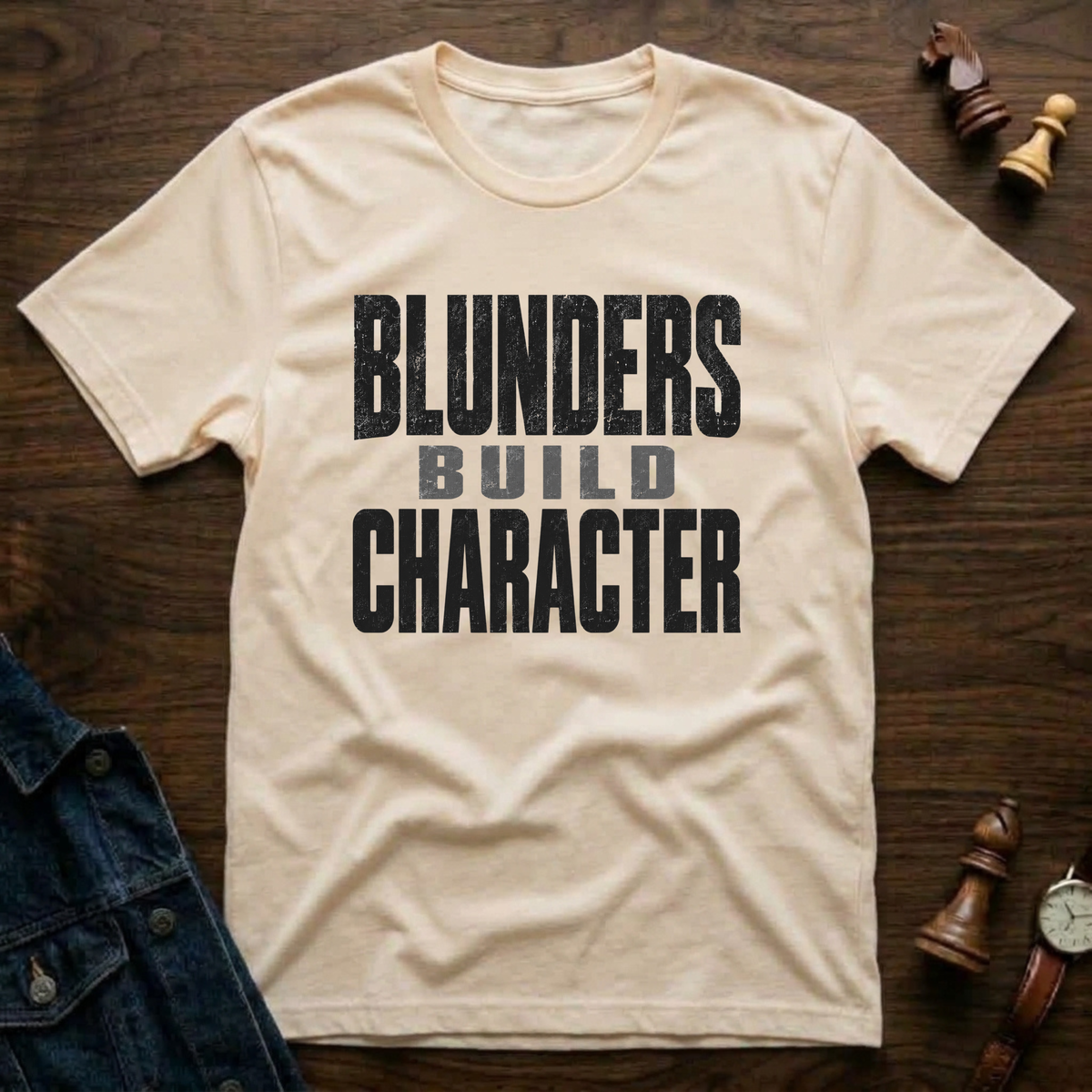 Blunders Build Character T-Shirt