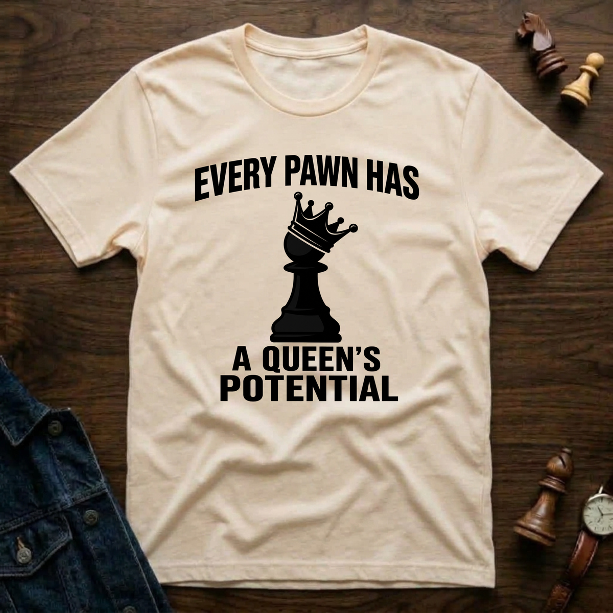 Every Pawn Has a Queen's Potential T-Shirt