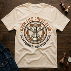 Open File Chess Club T-Shirt