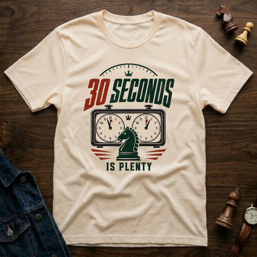 30 Seconds Is Plenty T-Shirt