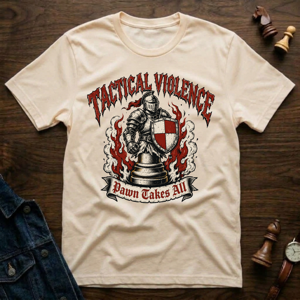 Tactical Violence: Pawn Takes All T-Shirt