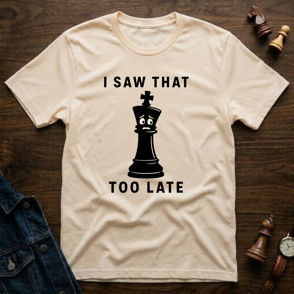 I Saw That Too Late T-Shirt