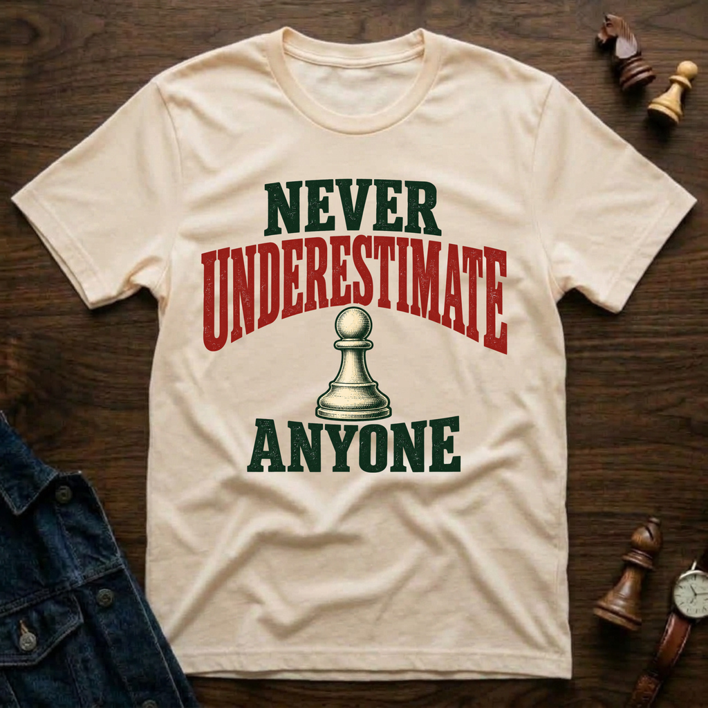 Never Underestimate Anyone T-Shirt