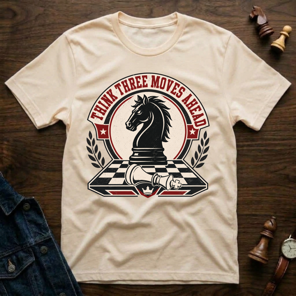 Think Three Moves Ahead T-Shirt