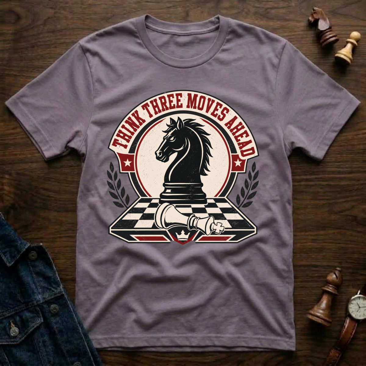 Think Three Moves Ahead T-Shirt