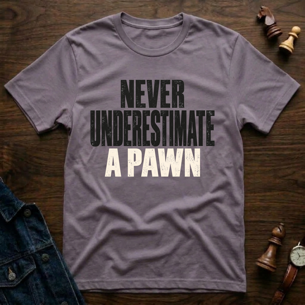 Never Underestimate A Pawn T-Shirt