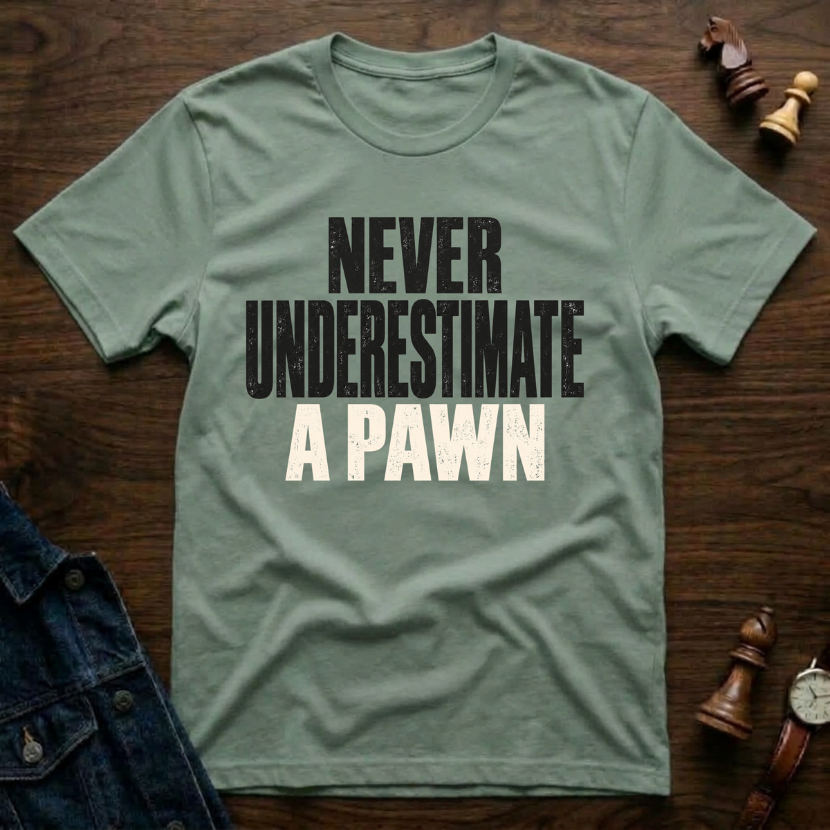 Never Underestimate A Pawn T-Shirt