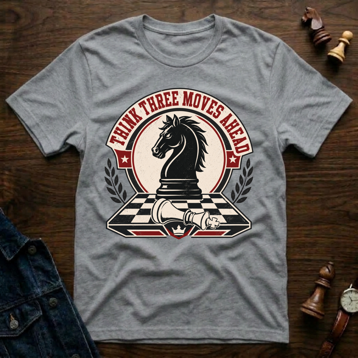 Think Three Moves Ahead T-Shirt