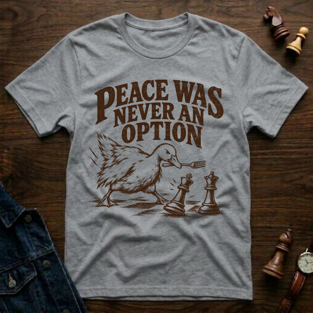 Peace Was Never An Option T-Shirt
