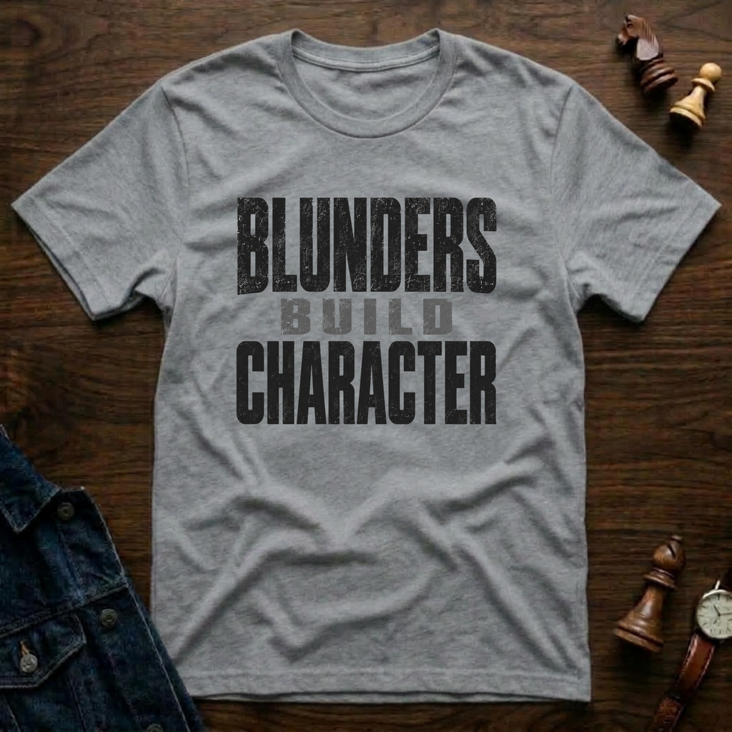 Blunders Build Character T-Shirt