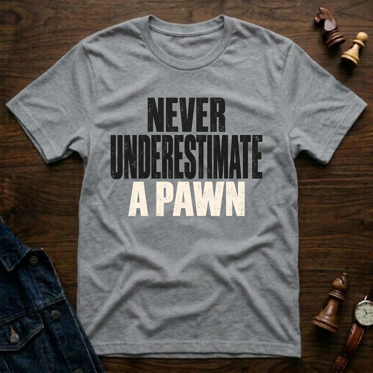 Never Underestimate A Pawn T-Shirt