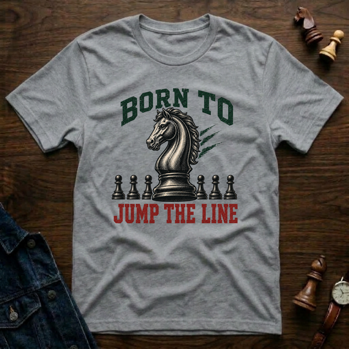 Born To Jump The Line T-Shirt