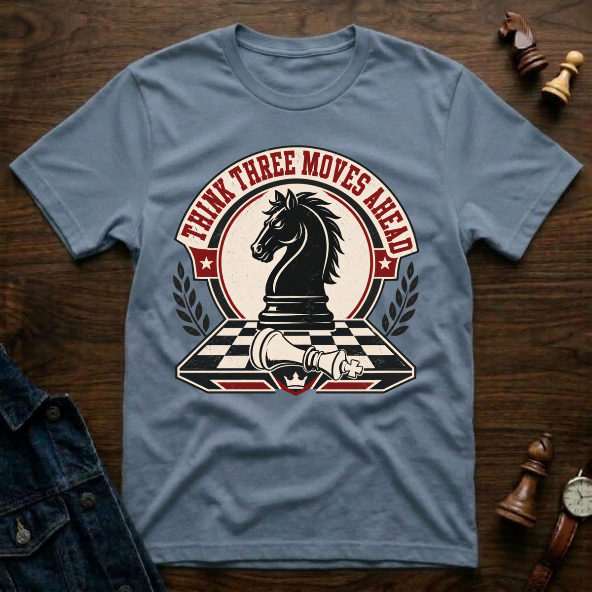 Think Three Moves Ahead T-Shirt