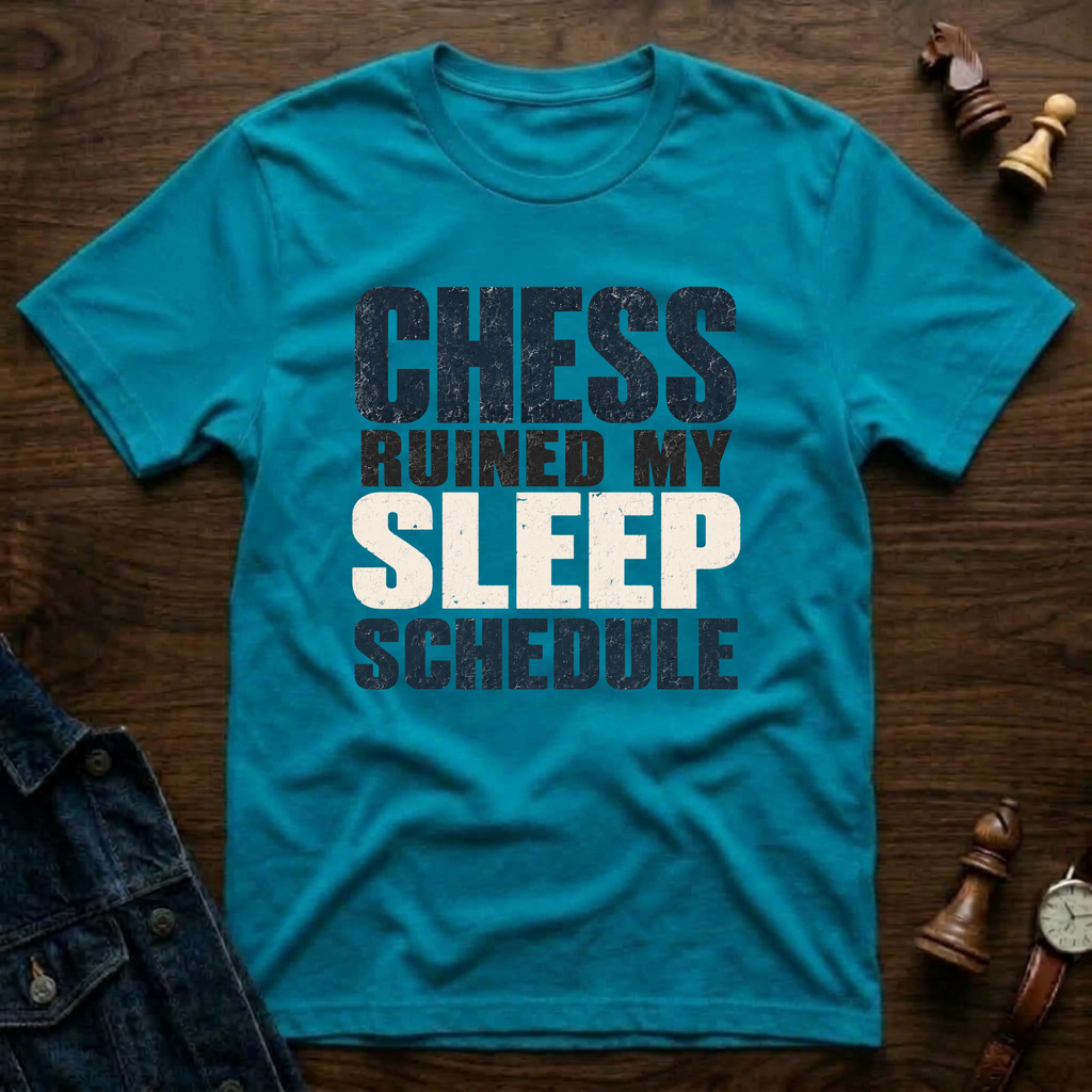 Chess Ruined My Sleep Schedule T-Shirt