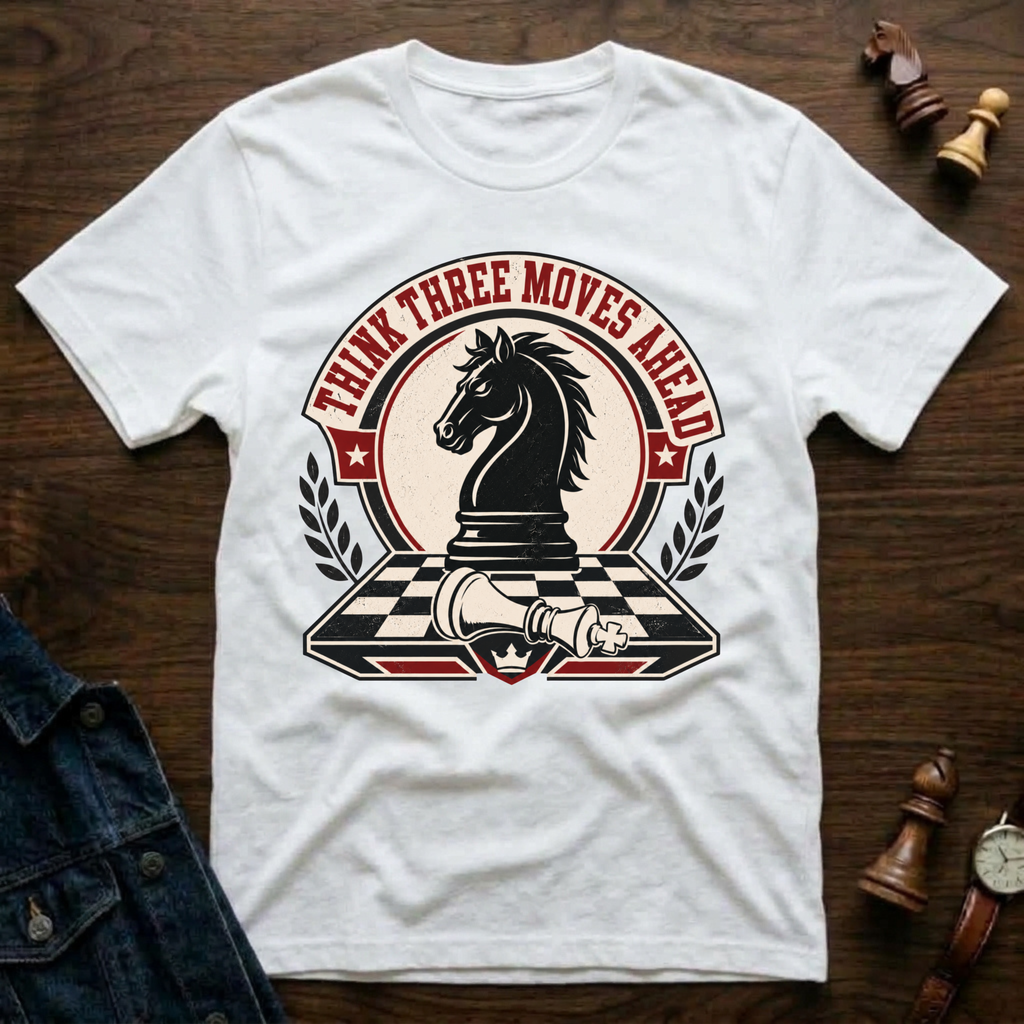 Think Three Moves Ahead T-Shirt