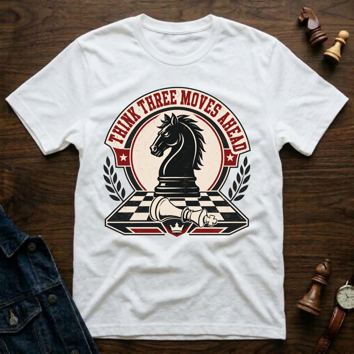 Think Three Moves Ahead T-Shirt