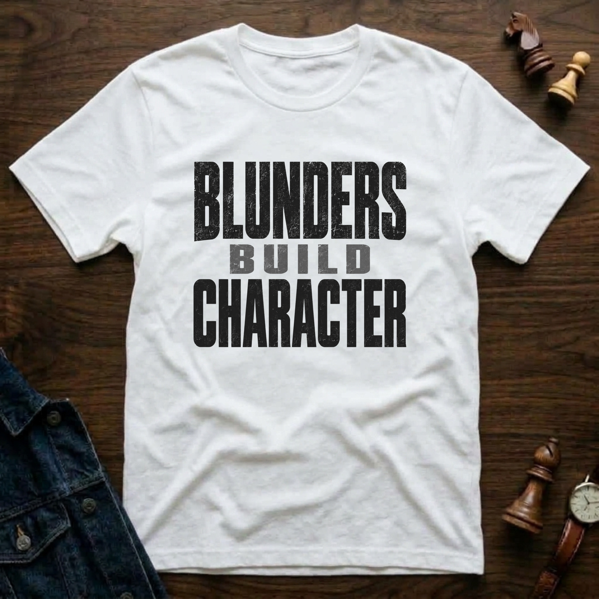 Blunders Build Character T-Shirt