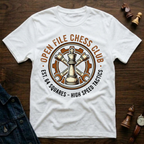 Open File Chess Club T-Shirt