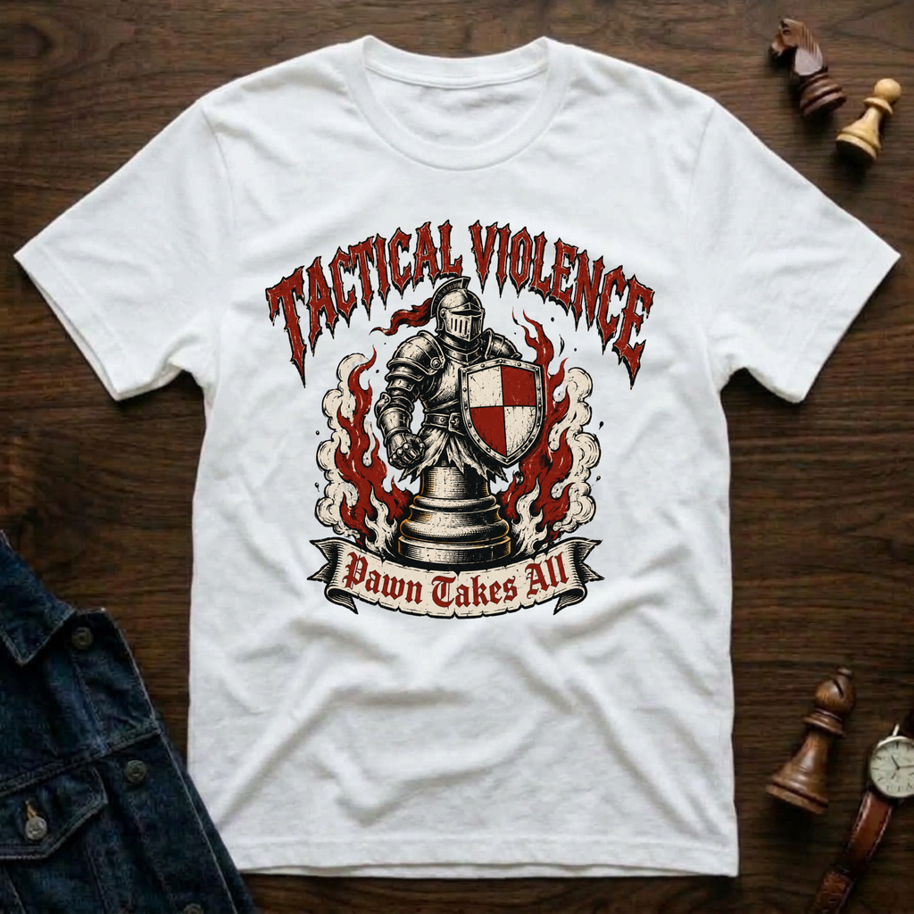 Tactical Violence: Pawn Takes All T-Shirt