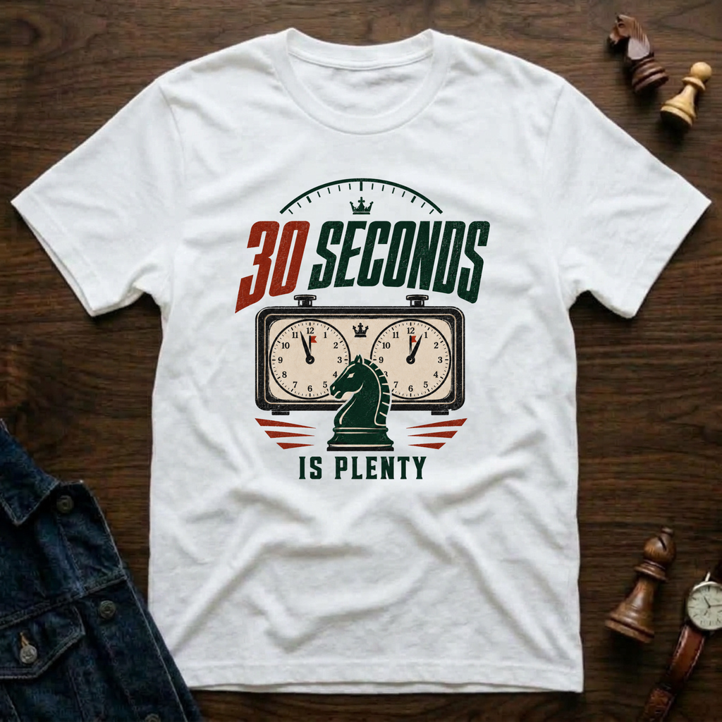 30 Seconds Is Plenty T-Shirt