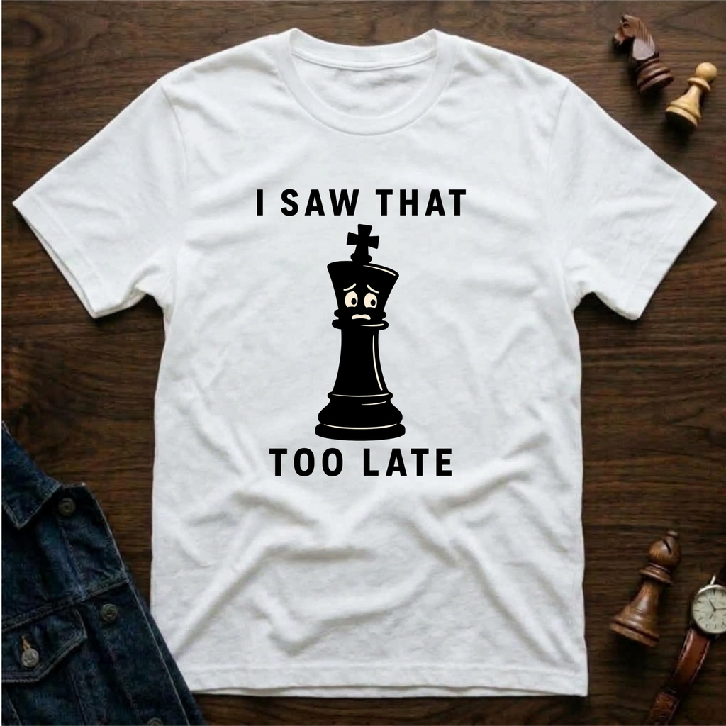 I Saw That Too Late T-Shirt